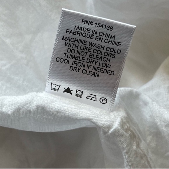 Staud Wells Stretch Cotton white short sleeve midi cotton dress size 4 - Picture 10 of 12